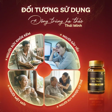 Viên uống Đông Trùng Hạ Thảo Thái Minh 30 viên - Nấm khô thượng hạng, giảm giá 750k 4 Viên uống Đông Trùng Hạ Thảo Thái Minh 30 viên - Nấm khô thượng hạng, giảm giá 750k 4