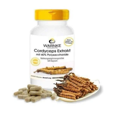 Viên uống Đông Trùng Hạ Thảo Warnke Cordyceps 500mg 120 viên - 650k, tăng đề kháng 4 Viên uống Đông Trùng Hạ Thảo Warnke Cordyceps 500mg 120 viên - 650k, tăng đề kháng 4