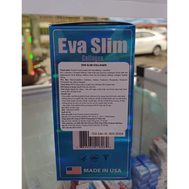 Viên uống giảm cân Eva Slim Collagen nhập khẩu chính hãng - Da săn chắc, giá 750.000₫ 2 Viên uống giảm cân Eva Slim Collagen nhập khẩu chính hãng - Da săn chắc, giá 750.000₫ 2
