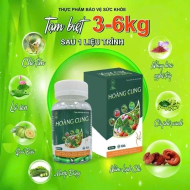 Viên Uống Giảm Cân Hoàng Cung SLim Natural 30V - Chính Hãng, Giảm Mỡ Hiệu Quả, Giá 360k 2