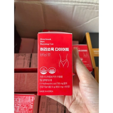 Viên Uống Giảm Mỡ Bụng và Mỡ Eo Healthouse Heorissok Hàn Quốc - Cắt Chất Béo, Đốt Mỡ, Giá ưu đãi 686,000₫
