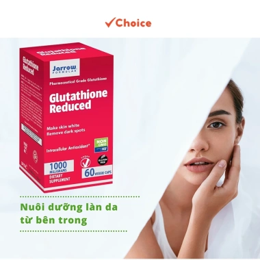 Viên uống Glutathione 1.000mg - Trắng da, Hết nám, Tàn nhang, Nâng tone, Da sáng 2