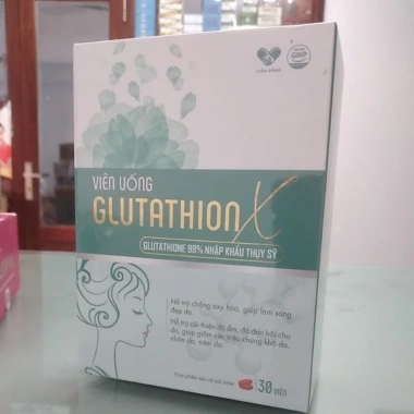 Viên uống GlutathionX 98% nhập khẩu Thụy Sỹ - làm trắng da, cải thiện vẻ đẹp 230.000₫