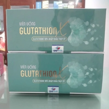 Viên uống GlutathionX 98% nhập khẩu Thụy Sỹ - làm trắng da, cải thiện vẻ đẹp 230.000₫ 2