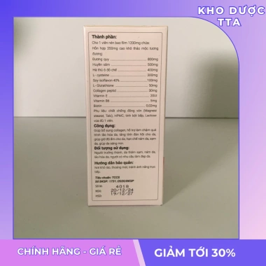 Viên uống Hi Beauty 30 viên - Da sáng mịn, hồng hào, hỗ trợ làm đẹp, giá 456.000đ 5