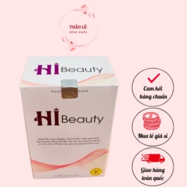Viên Uống HI BEAUTY 30 Viên - Trắng Da, Mờ Nám, Chống Lão Hoá, Cải Thiện Nội Tiết, Tặng Mặt Nạ Nâng Cơ - 450k