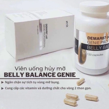 Viên Uống Hủy Mỡ Bụng Demar87 Cell Genie Hàn Quốc 130 Viên Eo Thon Gọn Giá 880.000đ 8