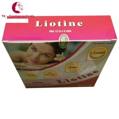 Viên Uống Liotine 60 Viên - Giảm Rụng Tóc, Làm Đẹp Da, Khô & Tàn Nhang - 360.000đ