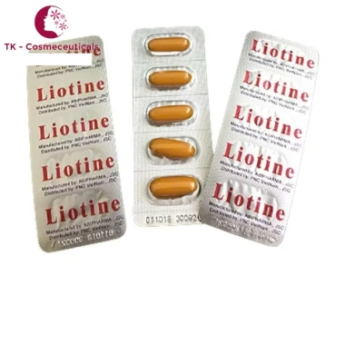 Viên Uống Liotine 60 Viên - Giảm Rụng Tóc, Làm Đẹp Da, Khô & Tàn Nhang - 360.000đ
