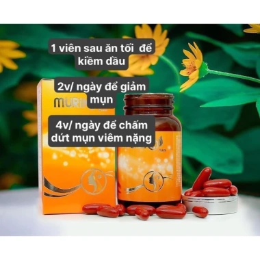 Viên uống Ngừa mụn MURIKO Plus - Thảo dược 100% Giảm mụn, Da sạch, Giá ưu đãi 529.000₫ (Giá gốc 634.800₫)