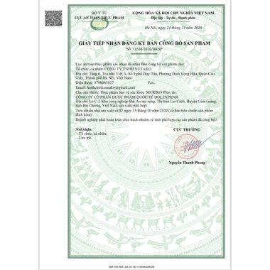 Viên uống Ngừa mụn MURIKO Plus - Thảo dược 100% Giảm mụn, Da sạch, Giá ưu đãi 529.000₫ (Giá gốc 634.800₫)