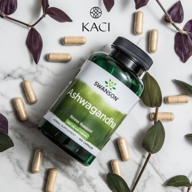 Viên Uống Nhân Sâm Ấn Độ Swanson Full Spectrum Ashwagandha 450mg - Giảm Căng Thẳng Lo Âu, Giá Ưu Đãi 309.000 VND