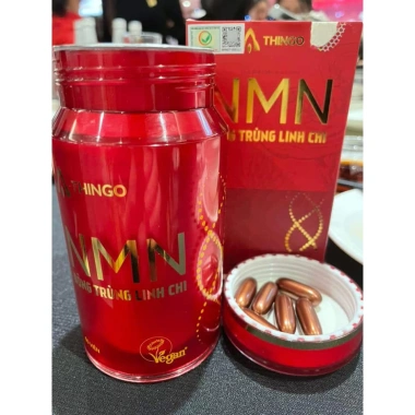 Viên uống NMN Thingo và Đông trùng linh chi 60 viên - Hỗ trợ sức khỏe, làm đẹp, giảm giá 650k 4