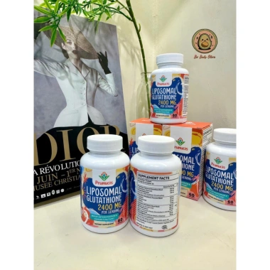 Viên uống Prunucis Lipsomal Glutathione 2.400mg Mỹ - Dưỡng trắng da, mờ nám, tàn nhang, thải độc gan - Giá ưu đãi 725.000₫ 6 Viên uống Prunucis Lipsomal Glutathione 2.400mg Mỹ - Dưỡng trắng da, mờ nám, tàn nhang, thải độc gan - Giá ưu đãi 725.000₫ 6