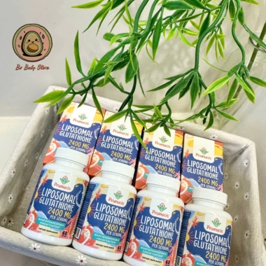 Viên uống Prunucis Lipsomal Glutathione 2.400mg Mỹ - Dưỡng trắng da, mờ nám, tàn nhang, thải độc gan - Giá ưu đãi 725.000₫
