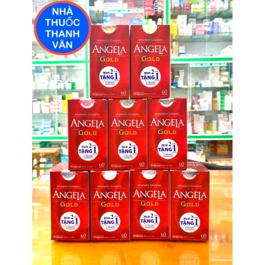 Viên Uống Sâm Angela Gold Chính Hãng 60 Viên - Tem Tích Điểm, Tặng Lọ 15ml 3