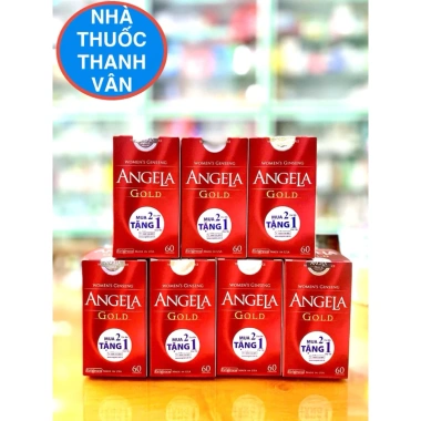Viên Uống Sâm Angela Gold Chính Hãng 60 Viên - Tem Tích Điểm, Tặng Lọ 15ml 4