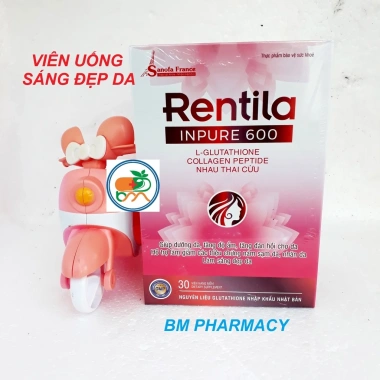 Viên uống sáng da Rentila 250k - Dưỡng ẩm, giảm nám, nhăn, da khô, làm da rạng rỡ