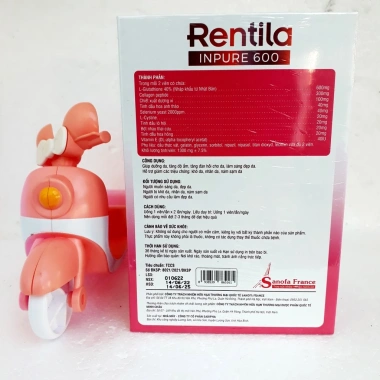 Viên uống sáng da Rentila 250k - Dưỡng ẩm, giảm nám, nhăn, da khô, làm da rạng rỡ