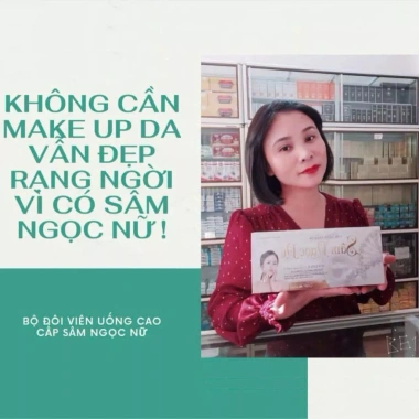 Viên uống sáng da Sâm Ngọc Nữ - Bổ nội tiết nữ, điều kinh, ngừa khô hạn, dưỡng sáng, mờ nám chỉ 550.000 VND 5