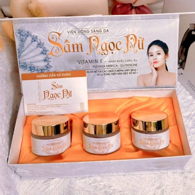 Viên uống sáng da Sâm Ngọc Nữ - Bổ nội tiết nữ, điều kinh, ngừa khô hạn, dưỡng sáng, mờ nám chỉ 550.000 VND 6
