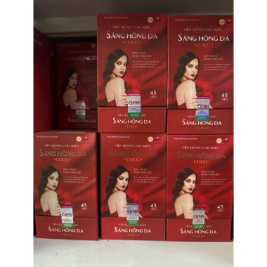 Viên uống Sáng Hồng Da Coco 45 viên - Dưỡng ẩm, làm sáng da, giảm nám, chỉ 295k 2