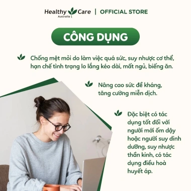Viên uống sữa ong chúa Royal Jelly Healthy Care 1.000mg Úc - Ngăn ngừa lão hóa, da đẹp, chỉ 810.000 4