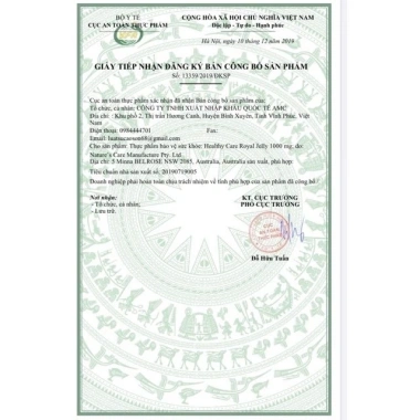 Viên uống sữa ong chúa Royal Jelly Healthy Care 1.000mg Úc - Ngăn ngừa lão hóa, da đẹp, chỉ 810.000 6