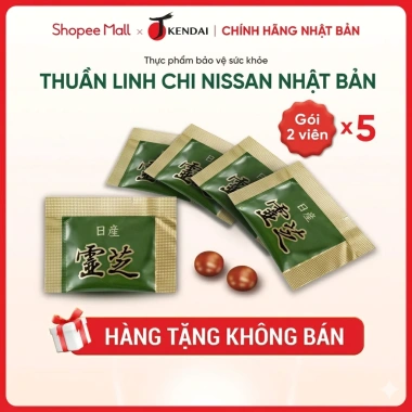 Viên Uống Thuân Linh Chi Nissan Reishi Nhật Bản – Tăng Cường Sức Khỏe, Đề Kháng – Chỉ 448.000₫ (10 Viên)