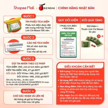 Viên Uống Thuân Linh Chi Nissan Reishi Nhật Bản – Tăng Cường Sức Khỏe, Đề Kháng – Chỉ 448.000₫ (10 Viên)