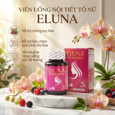Viên Uống Tiết Tố Nữ BNC Medipharm Eluna - Chống Oxy Hoá, Tăng Đề Kháng, 500k 2