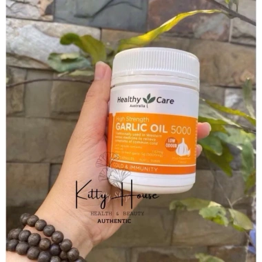 Viên uống tinh dầu tỏi Healthy Care 5.000mg - Tăng đề kháng, hỗ trợ tim, giảm cholesterol - Giá ưu đãi 399.000đ 2 Viên uống tinh dầu tỏi Healthy Care 5.000mg - Tăng đề kháng, hỗ trợ tim, giảm cholesterol - Giá ưu đãi 399.000đ 2