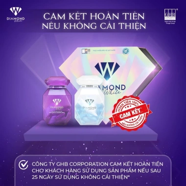 Viên Uống Trắng Da Diamond White Day & Night Dưỡng Trắng Hoàn Hảo NMN - Giá chỉ 650.000 tại Thingo Store