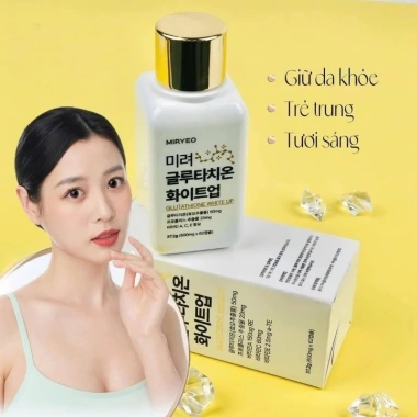 Viên uống trắng da Miryeo nội địa Hàn Quốc 62v - Giá ưu đãi 450.000, da sáng mịn