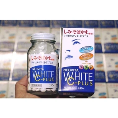 Viên uống trắng da Neovita White C Plus Chính Hãng - Giá ưu đãi 361.000, dưỡng trắng sáng, hỗ trợ collagen, giảm nám