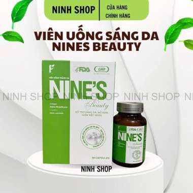 Viên uống trắng da Nine's Beauty - Làm sáng da, giảm nám, chỉ 350.000đ, giá gốc 423.500đ