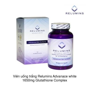 Viên uống trắng da Relumins Mỹ 90 viên – Da sáng mịn, giảm giá chỉ 990.000 VND, ưu đãi hôm nay