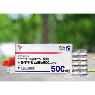 Viên uống trắng da Transamin 500mg Nhật Bản - Mờ thâm nám, ưu đãi 1.200.000 VND 8 Viên uống trắng da Transamin 500mg Nhật Bản - Mờ thâm nám, ưu đãi 1.200.000 VND 8