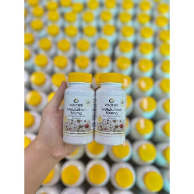 Viên uống trắng da Warnke L-Glutathion 500mg – Chính hãng, chống lão hóa, 100 viên 5