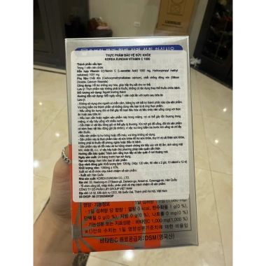 Viên Uống Vitamin C Eundan Trắng Da, Chống Nắng, Giảm Rụng Tóc, Collagen 399k
