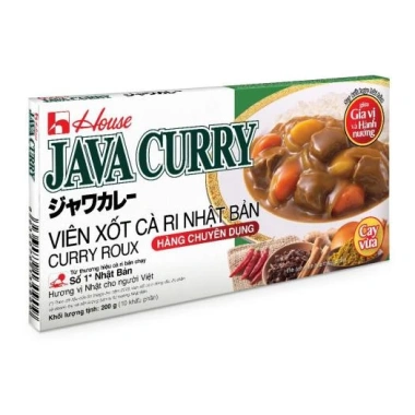 Viên xốt cà ri Nhật Bản 200g - Hương vị đậm đà, giảm giá chỉ 86.000đ 2