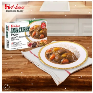 Viên Xốt Cà Ri Nhật Bản Java Curry 200g - Hương vị đậm đà, giảm giá 81.000 VND