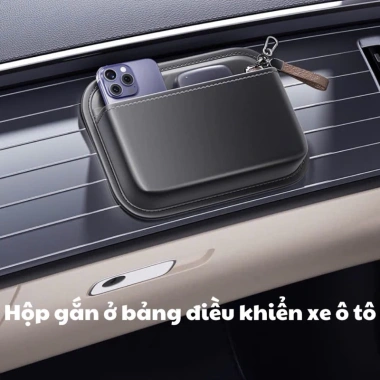 Ví/Hộp Đựng Đồ Đa Năng Ô Tô SN998 - Dán Mọi Nơi, Dán Cửa Xe, Tiết Kiệm Không Gian, Giá 209.000₫ 6