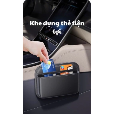 Ví/Hộp Đựng Đồ Đa Năng Ô Tô SN998 - Dán Mọi Nơi, Dán Cửa Xe, Tiết Kiệm Không Gian, Giá 209.000₫ 8
