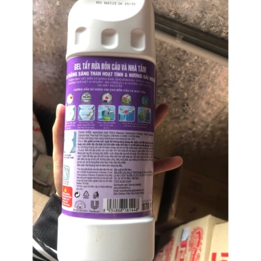 Vim 870ml - Chất tẩy rửa bồn cầu & nhà tắm hiệu quả, diệt vi khuẩn, giá 46.500₫ 4