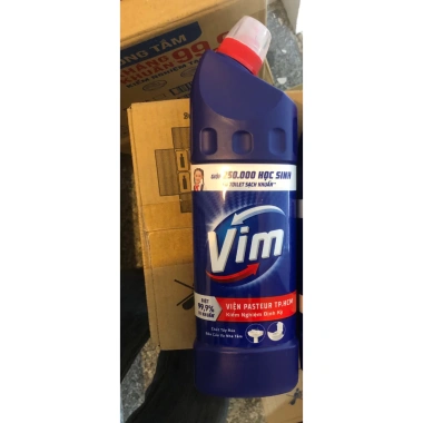 Vim 870ml - Chất tẩy rửa bồn cầu & nhà tắm hiệu quả, diệt vi khuẩn, giá 46.500₫ 9