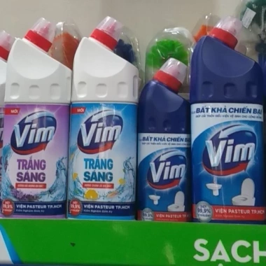Vim Gel tẩy rửa bồn cầu & nhà tắm - Khử mùi, tẩy sạch sâu, giá chỉ 46.800đ