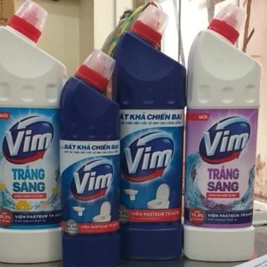 Vim Gel tẩy rửa bồn cầu & nhà tắm - Khử mùi, tẩy sạch sâu, giá chỉ 46.800đ