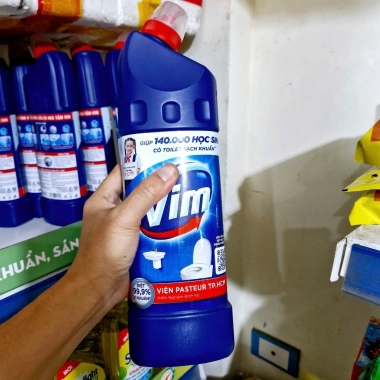 Vim Gel tẩy rửa bồn cầu & nhà tắm - Khử mùi, tẩy sạch sâu, giá chỉ 46.800đ