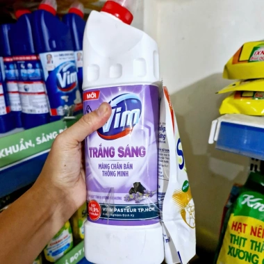 Vim Gel tẩy rửa bồn cầu & nhà tắm - Khử mùi, tẩy sạch sâu, giá chỉ 46.800đ